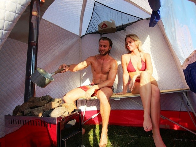 Мобильная баня-палатка МОРЖ в Волгограде