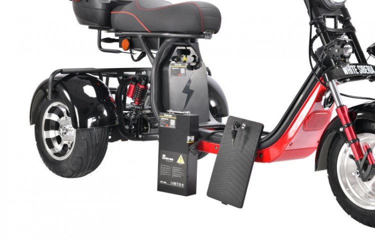 Электроскутер White Siberia PRO TRIKE 3000W в Волгограде