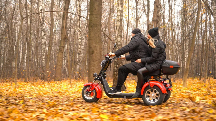 Электроскутер White Siberia PRO TRIKE 3000W в Волгограде