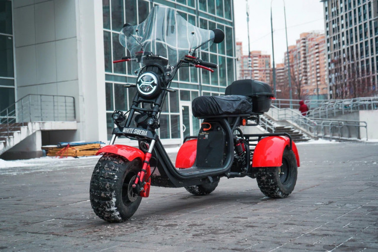 Электроскутер White Siberia PRO TRIKE 3000W в Волгограде