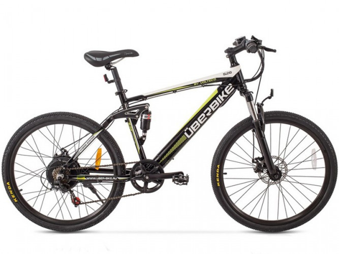 Электровелосипед UberBike S26 S 350W Black в Волгограде