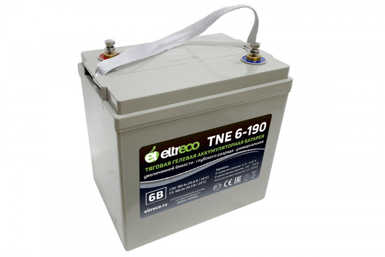 Тяговый аккумулятор Eltreco TNE6-190 (6V150A/H C3) в Волгограде