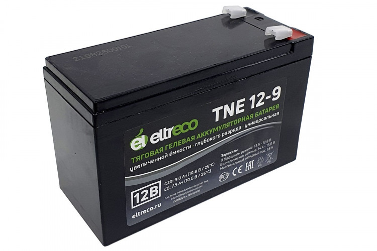 Тяговый аккумулятор Eltreco TNE12-9 (12V9A/H C20) в Волгограде