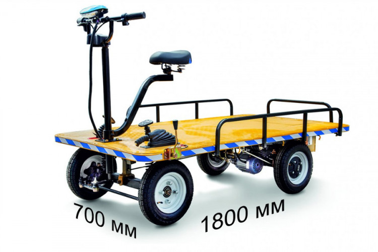 Грузовая электрическая тележка RuTrike СКЛАД 1800 в Волгограде