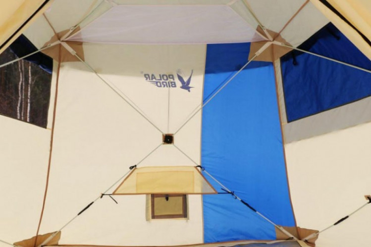 Шатер-тент Polar Bird 4SK Long + Тент-навес в Волгограде