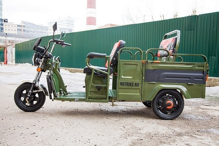 Грузовой электрический трицикл RuTrike Вояж П Трансформер в Волгограде