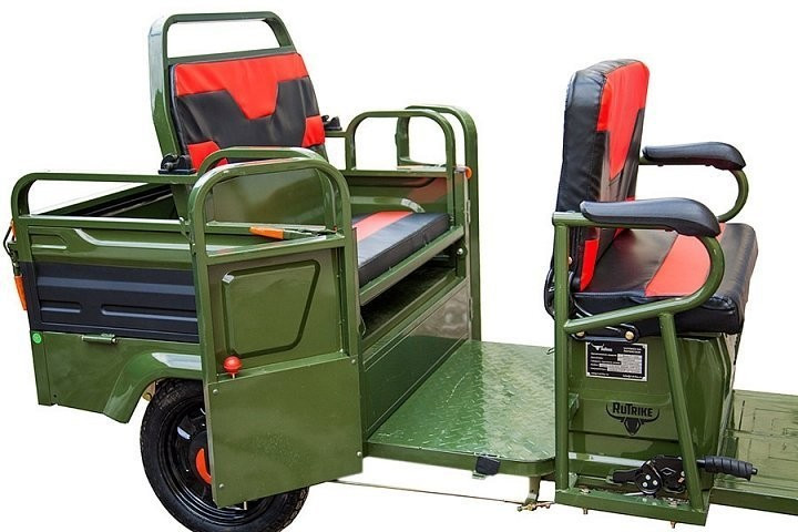 Грузовой электрический трицикл RuTrike Вояж П Трансформер в Волгограде