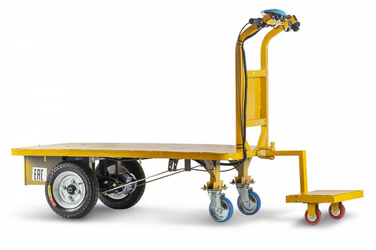 Грузовая электрическая тележка RuTrike Плита 1500 в Волгограде