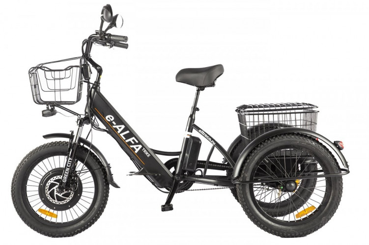 Электрофэтбайк Eltreco Green City e-ALFA Trike в Волгограде