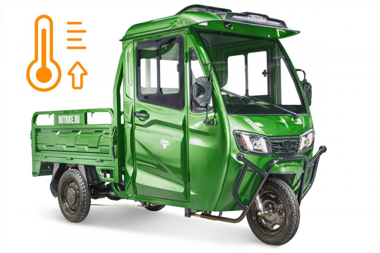 Электротрицикл Rutrike КАРГО Кабина обогрев 1500 грузовой в Волгограде