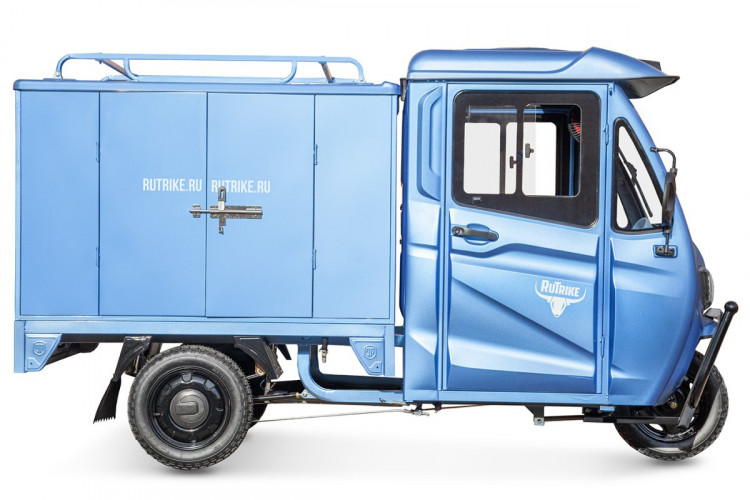 Электротрицикл Rutrike КАРГО Кабина Дуал обогрев 1500 фургон в Волгограде