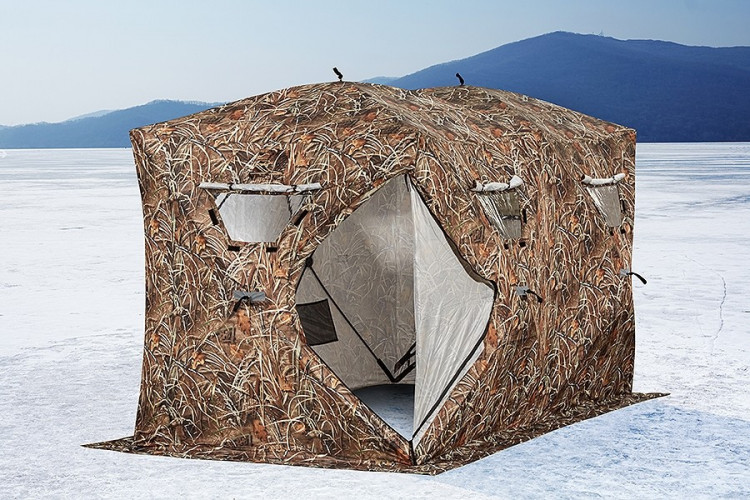 Палатка зимняя HIGASHI DOUBLE CAMO COMFORT в Волгограде