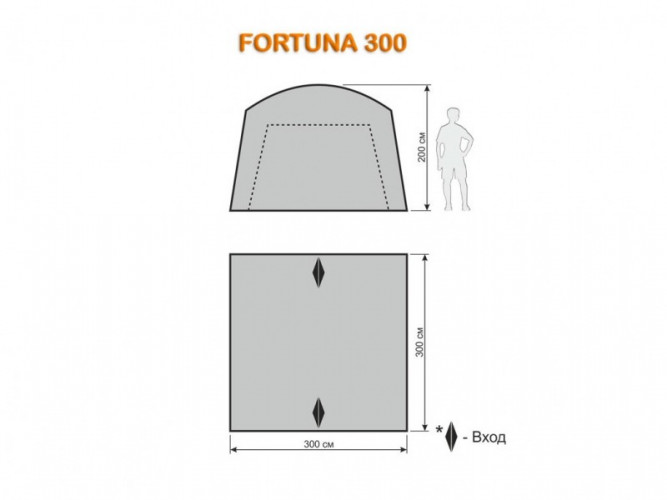 Шатер-тент World of Maverick FORTUNA 300 в Волгограде