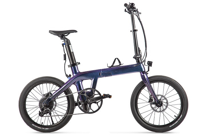 Электровелосипед складной Carbon 20" Sporto в Волгограде